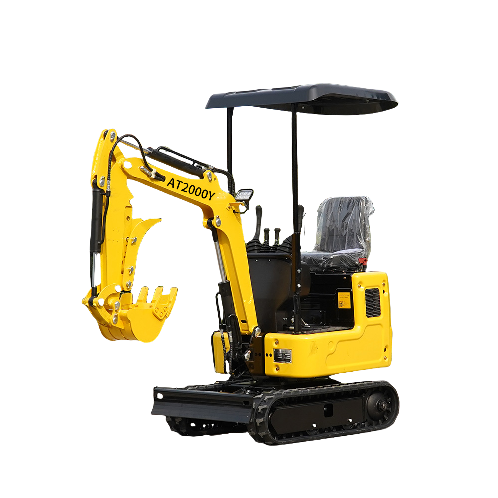 Free shipping, 2000-pound mini excavator,Youpu engine