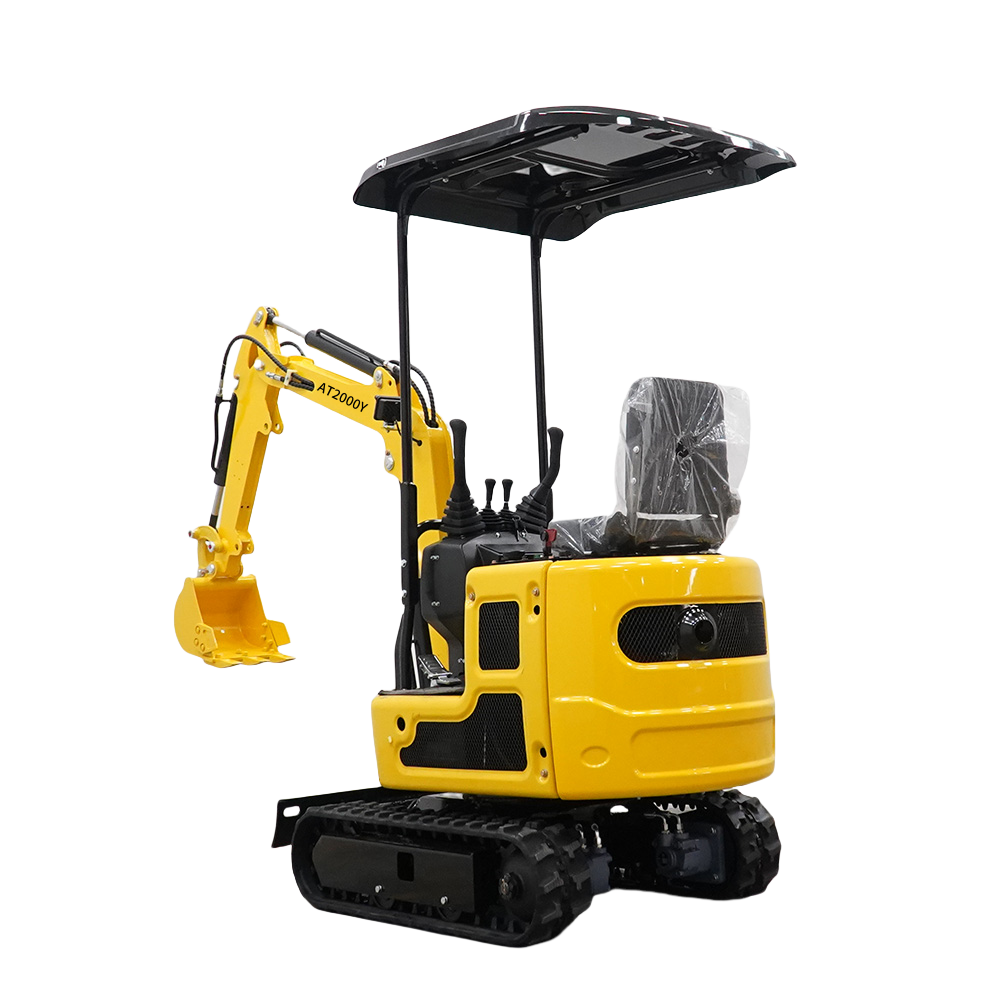 Free shipping, 2000-pound mini excavator,Youpu engine