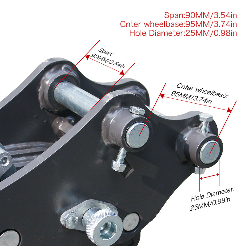QuickHitch for 1 ton Excavator