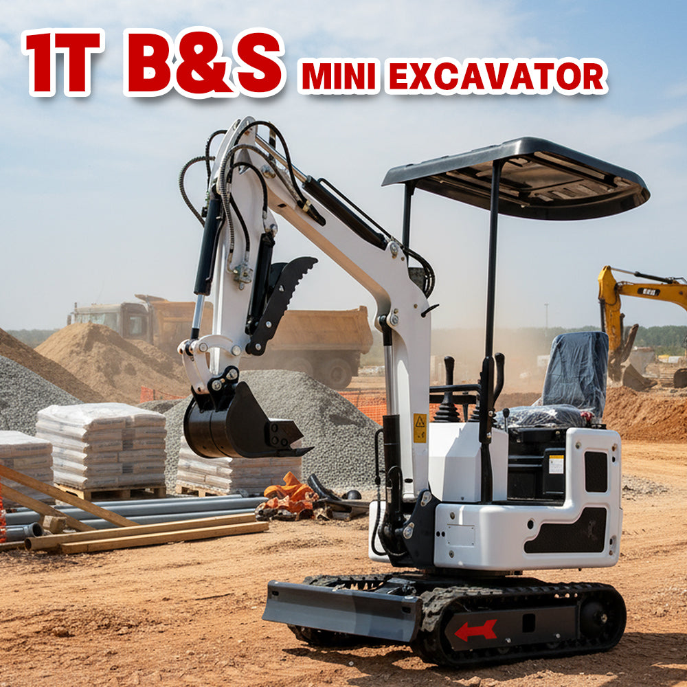 2000lbs Mini Excavator B&SEngine，US Stock