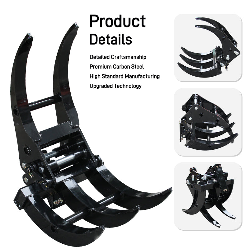 Grapple for 1-1.8 ton Excavator