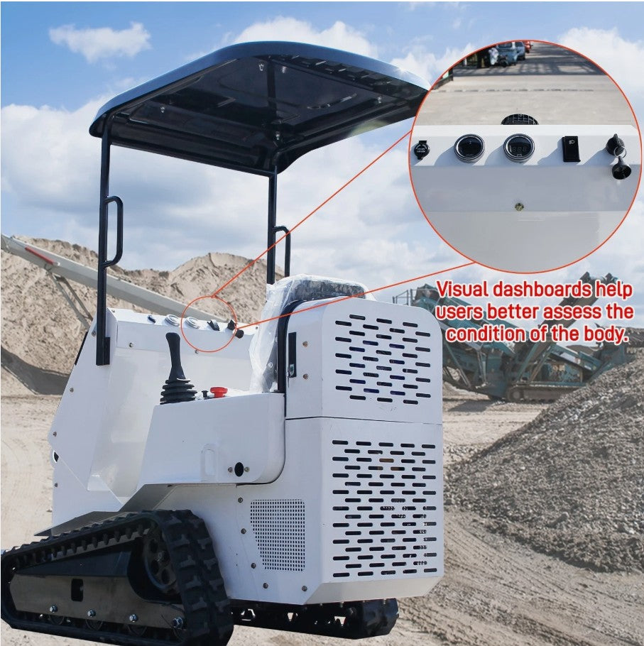 13.5HP Ride-on Skid Steer Loader,Rato Engine