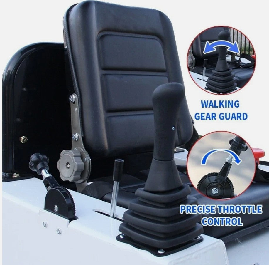 13.5HP Ride-on Skid Steer Loader,Rato Engine