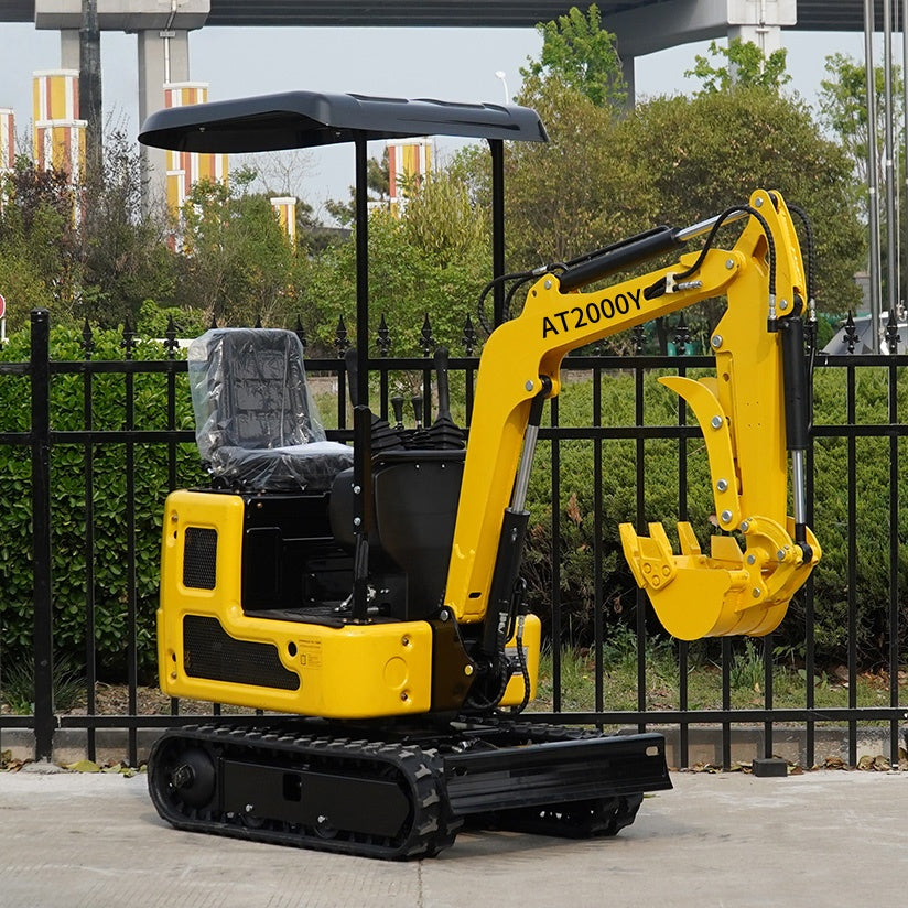 Free shipping, 2000-pound mini excavator,Youpu engine