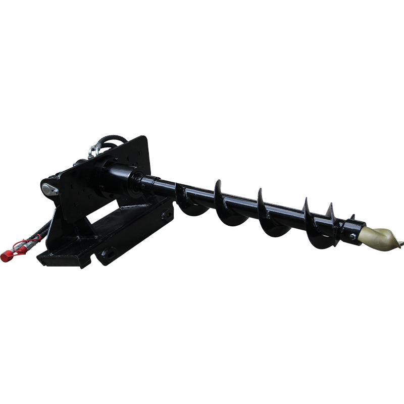 Auger for mini skid steer loader