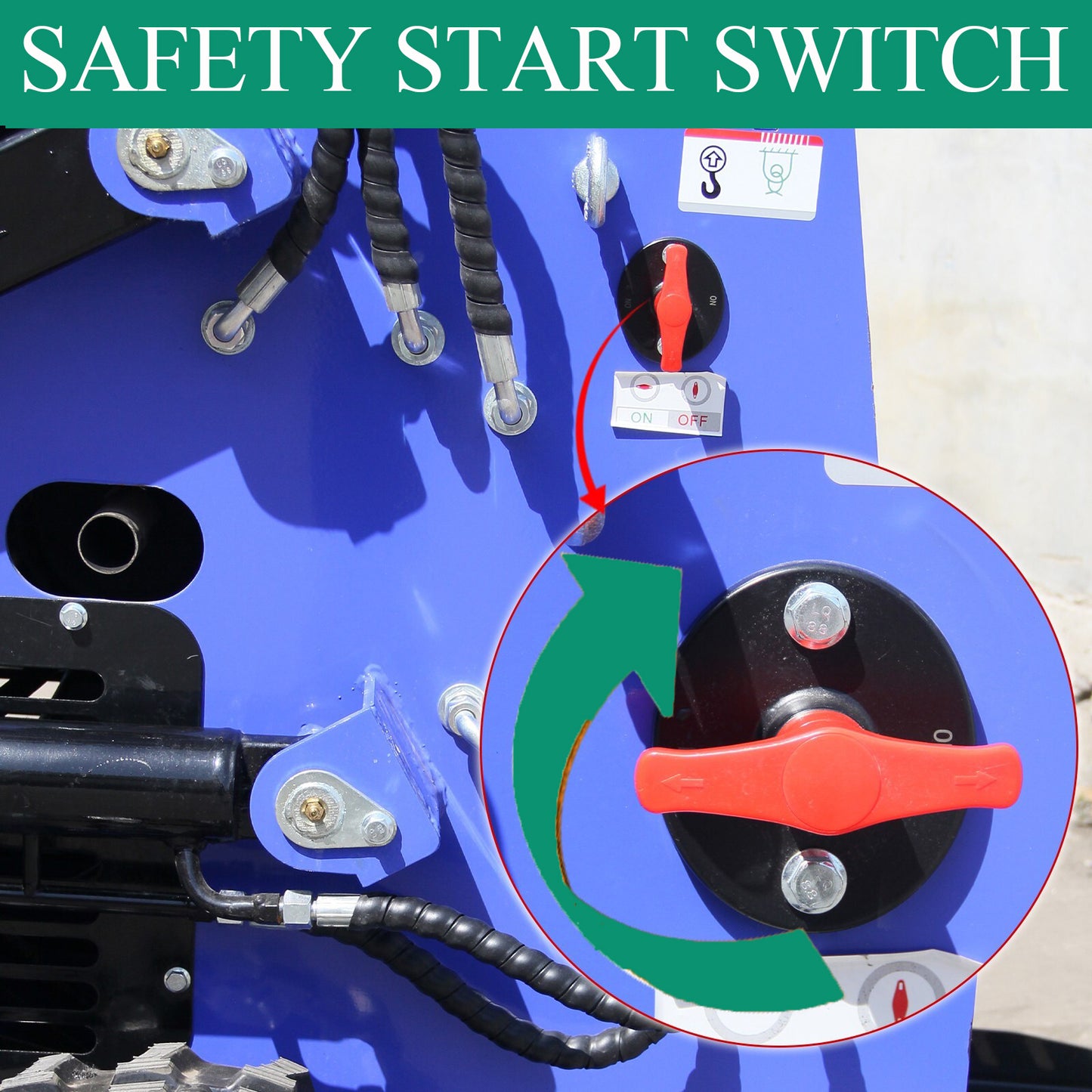 23HP Stand-on Skid Steer Loader,Rato Engine