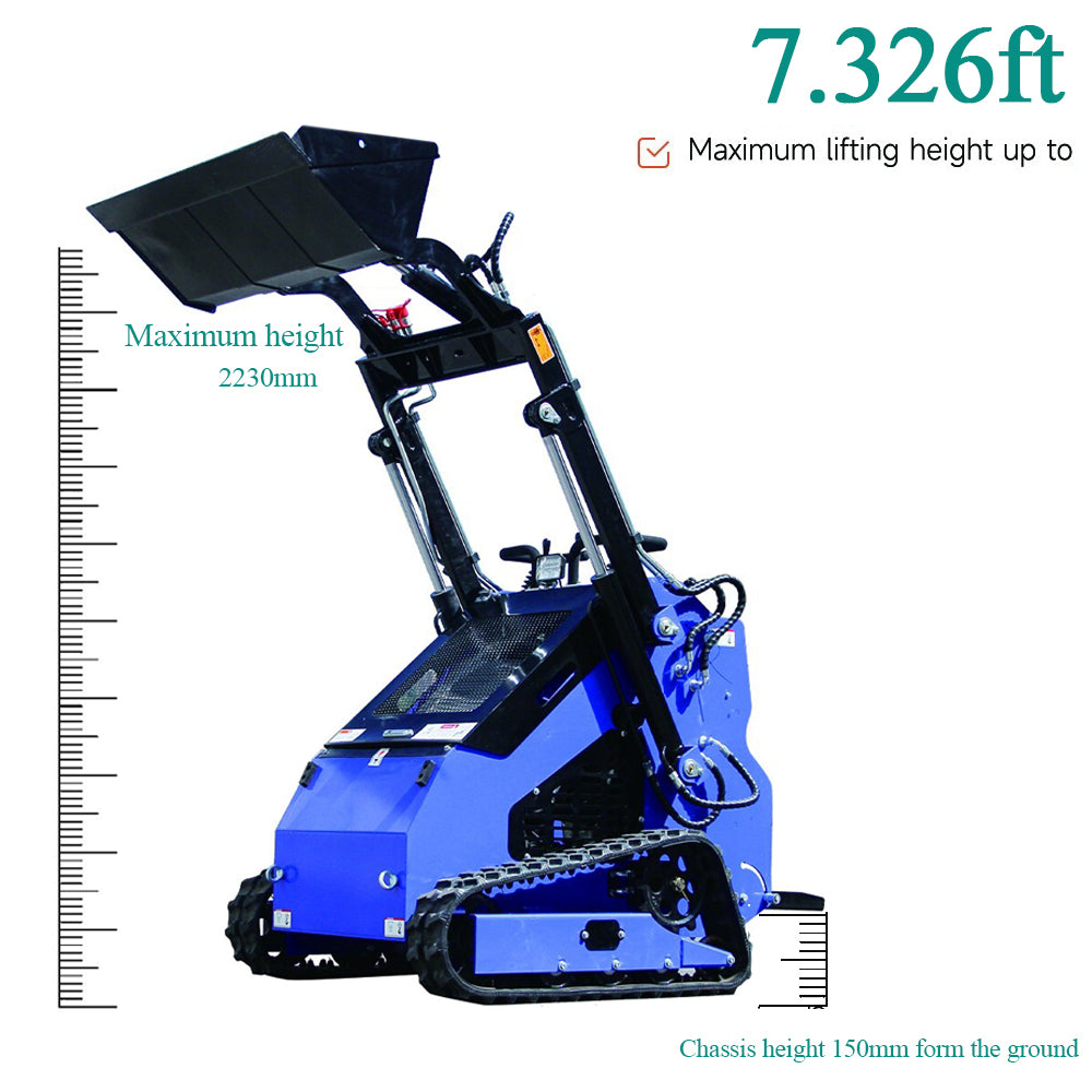 23HP Stand-on Skid Steer Loader,Rato Engine