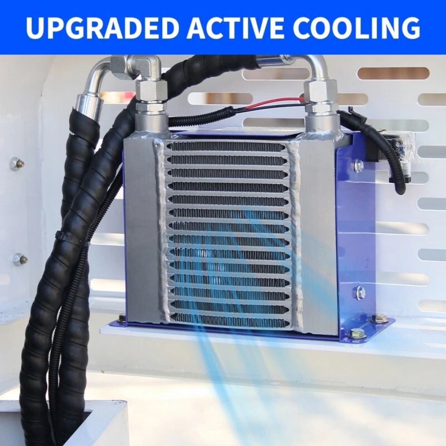 4000lbs Mini Excavator + 13.5HP Ride-on Skid Steer Loader